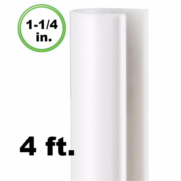 Circo 4 ft. x 1.25 in. Snap Clamp ABS for 1.25 in. PVC Pipe - Standard Grip CI62836